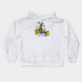 m a n d o   a n d   h o b b e s Kids Hoodie